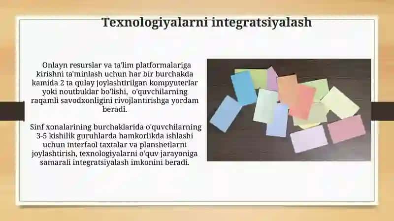 Guruhlarda turli xil burchak joylarni tashkillashtirish 4