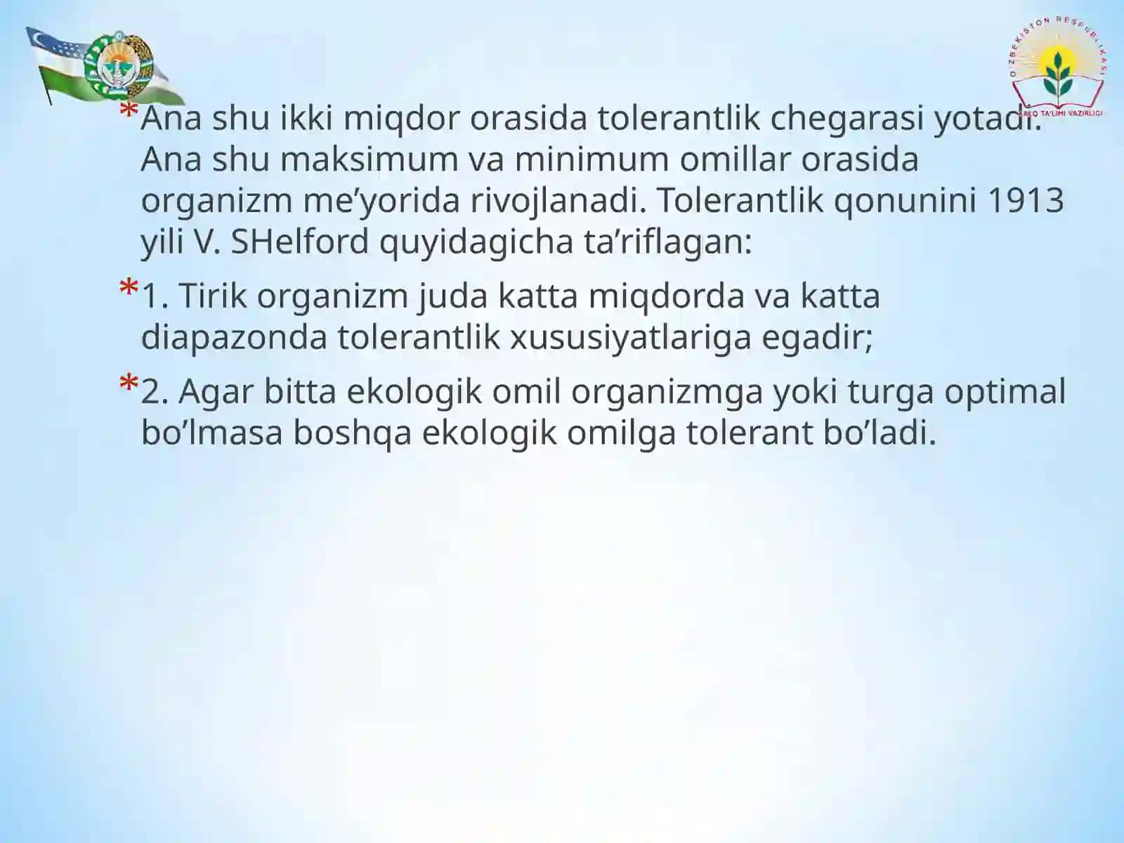 EKOLOGIK QONUNLAR VA ULARNING XUSUSIYATLARI 4