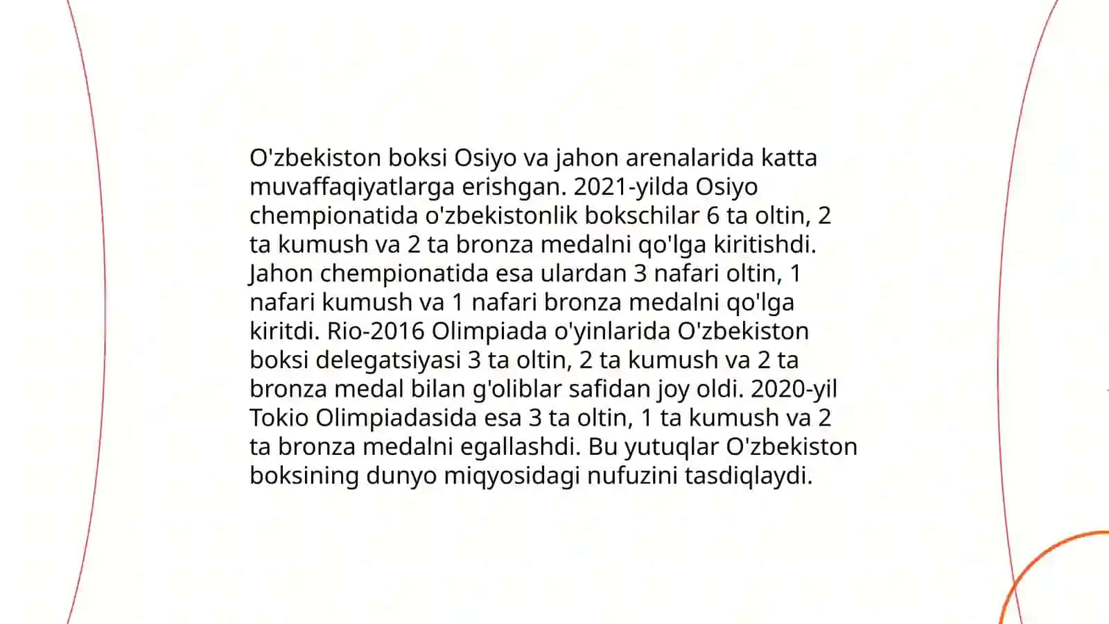 O'zbekiston sportchilarining Osiyo o'yinlarida muvaffaqiyatli ishtiroki 4