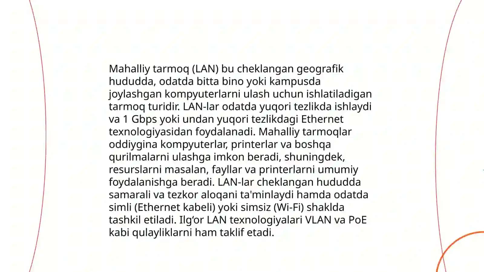 Kompyuter tarmoqlari haqida tushuncha 4