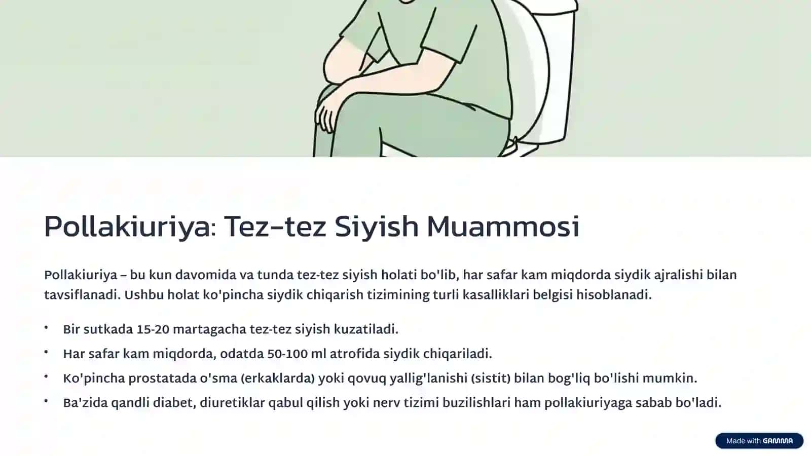 Siydik Ayirish A’zolarining Kasalliklari: Sabablar, Belgilar va Davolash 4