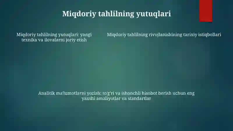 Kimyo Fanini Rivojlanish Tarixiga Oid Ma'Lumotlarni O‘Rganish Hamda Tahliliy Ma'Lumotlarni Yozish 4