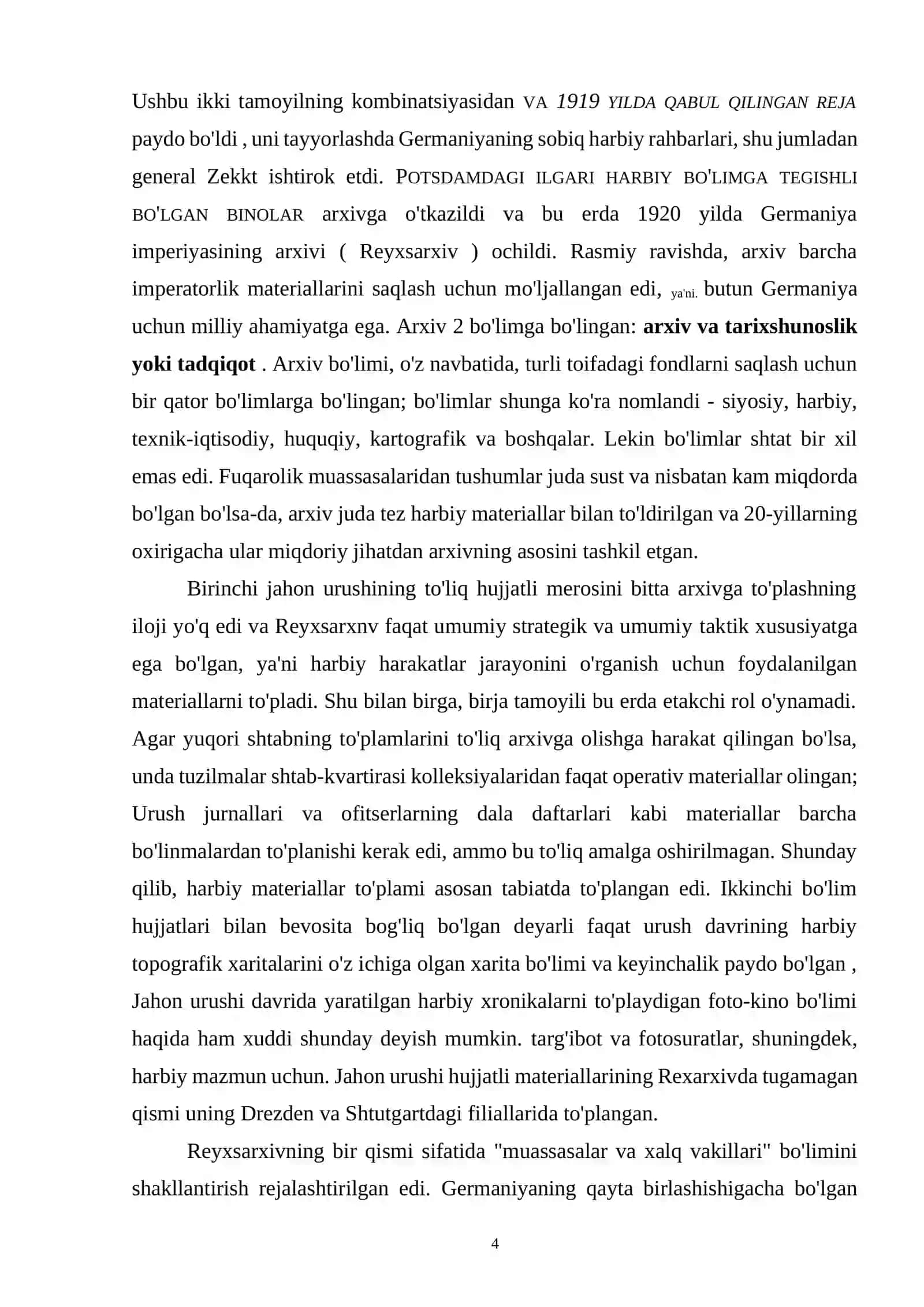 GERMANIYADA ARXIV ISHI 4