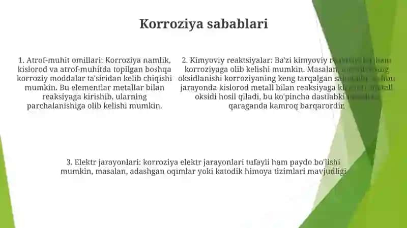 Qurilish Konstruktsiyalarini Korroziyadan Himoya Qilish 4