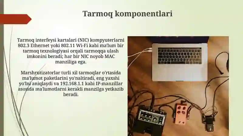 Kompyuter tarmoqlari uning asosiy tushunchalari va turlari 4