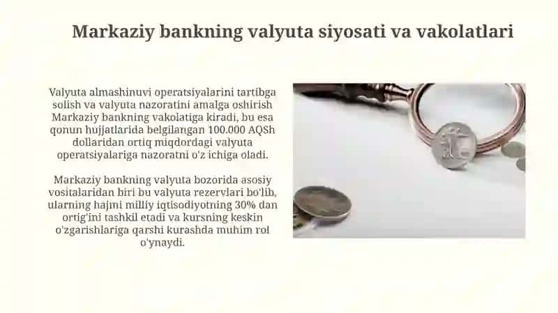 Valyutani tartibga solishning huquqiy asoslari 4