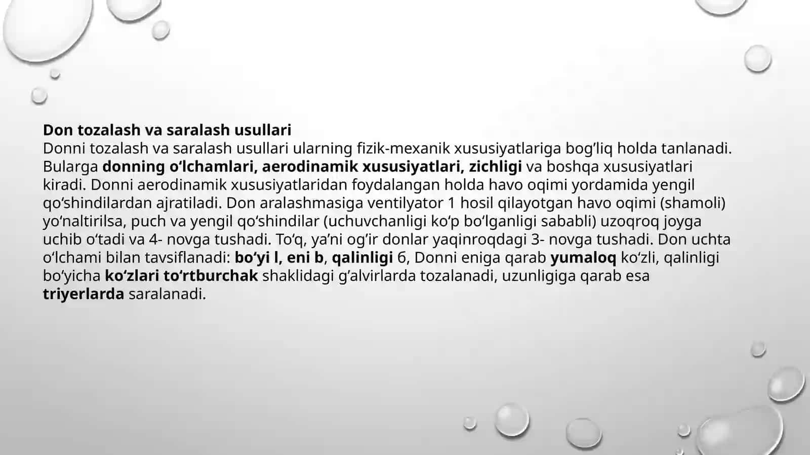 DON TOZALASH MASHINASINI ISHGA TAYYORLASHNI O’RGANISH 4
