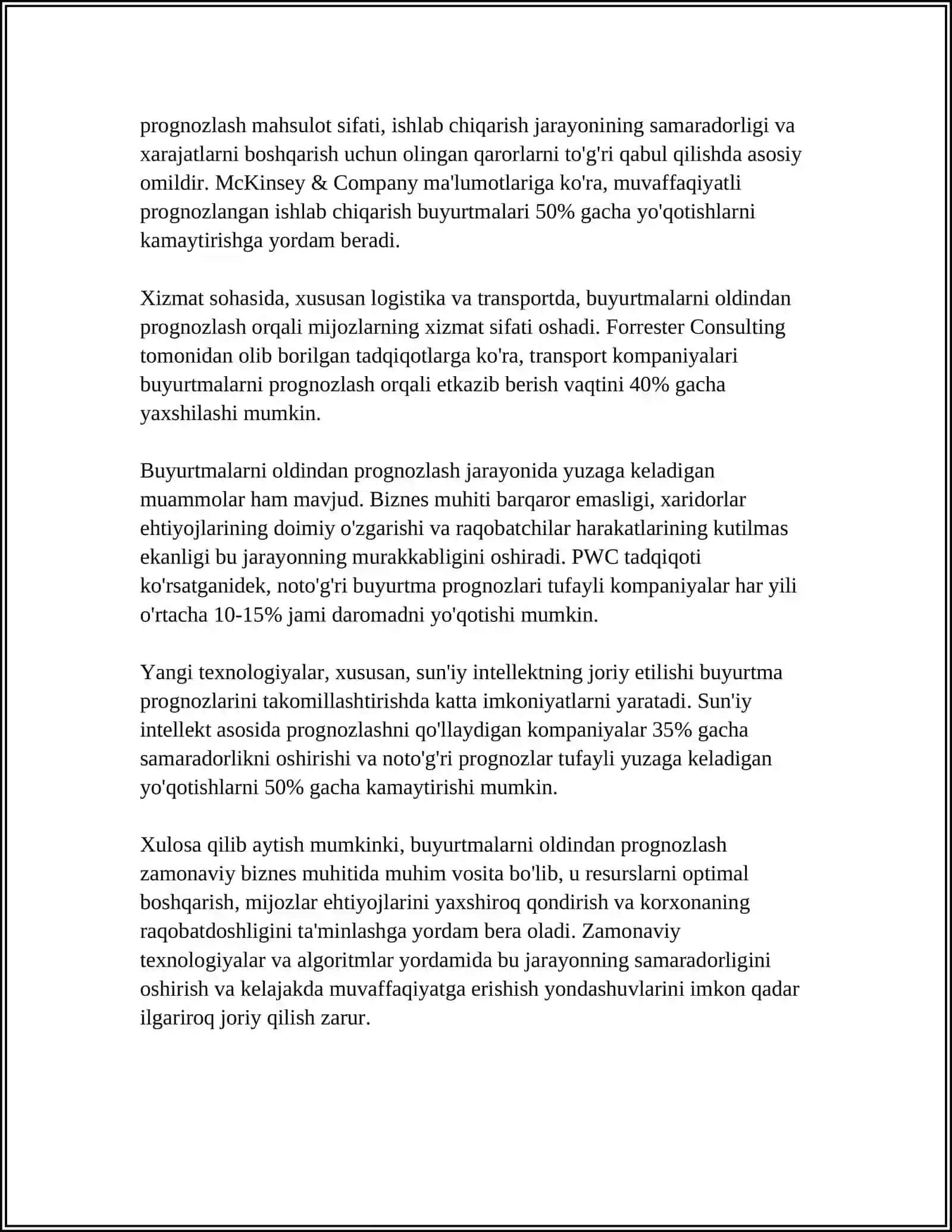 LOGISTIK BOSHQARUVDA BIG DATA TEXLONOGIYASIDAN FOYDALANISH IMKONIYATLARI 4
