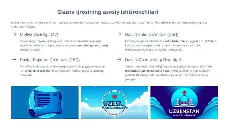 Budjet daromadlarining g‘azna ijrosini tashkil etish 4