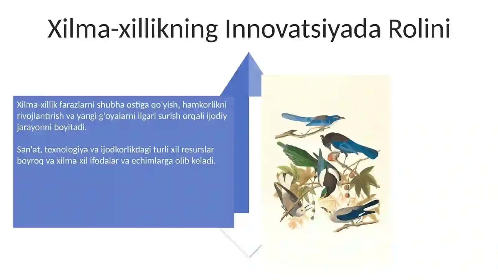 Art texnologiya va kreativlik fani manbalari tizimi xilma xilligi 4