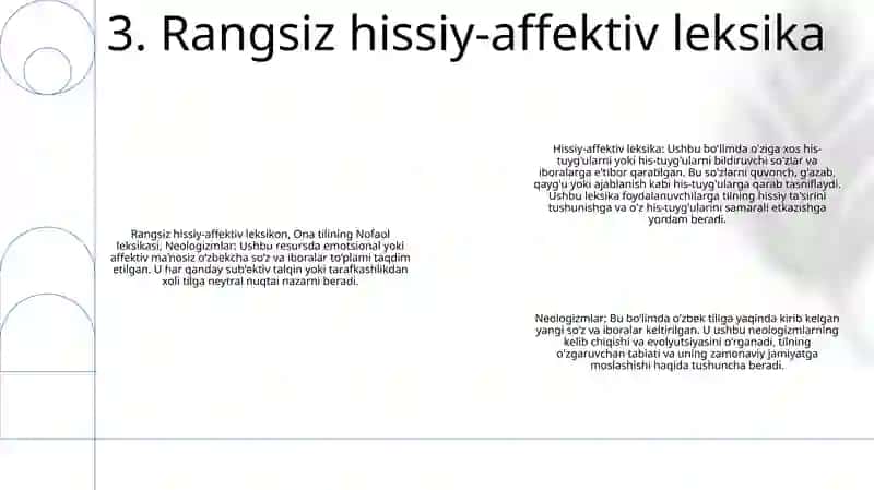 Ona Tilining Nofaol Leksikasi 4