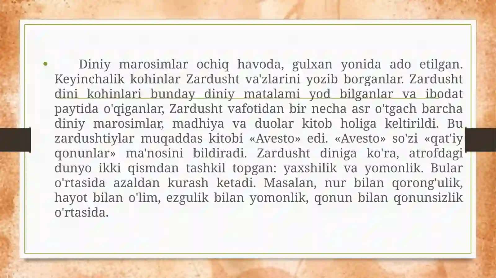AVESTODAGI PEDAGOGIK QARASHLAR 4