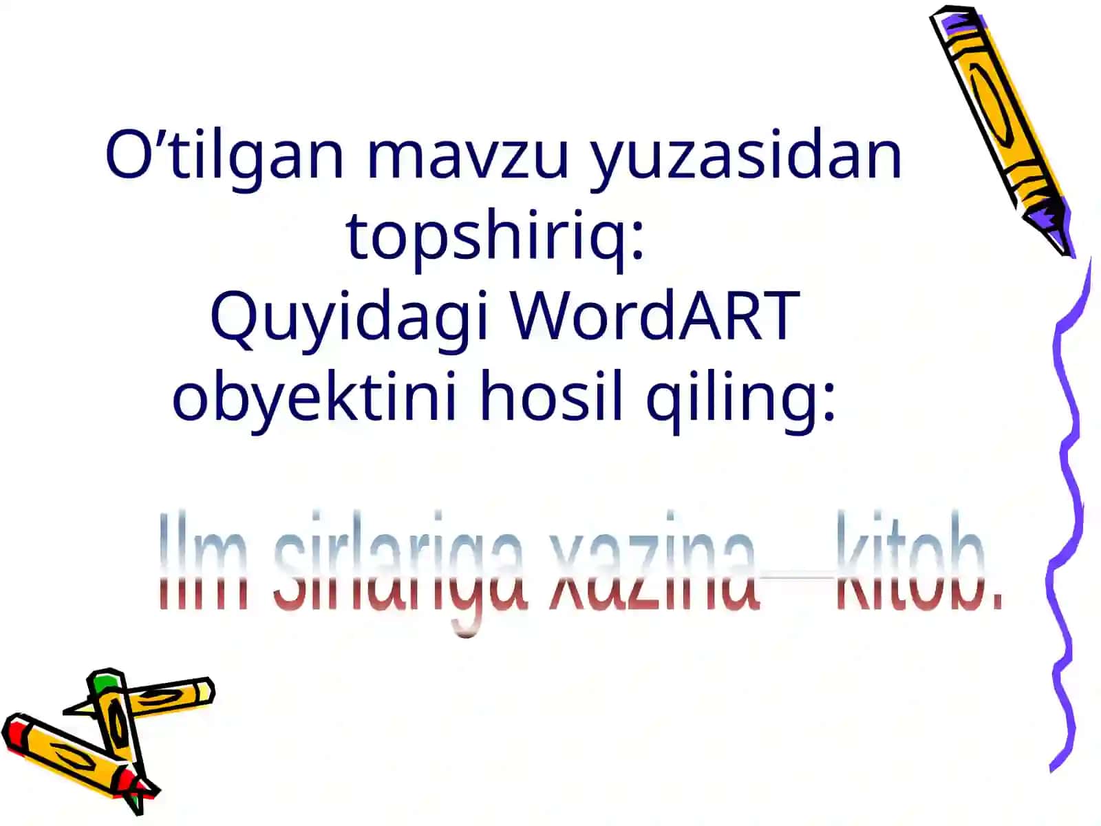 Wordda formulalar yozish 4