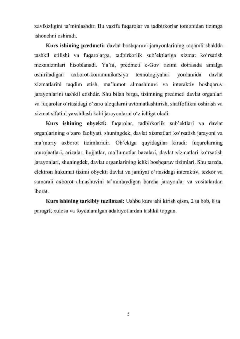 ELEKTRON HUKUMAT (E-GOV) TIZIMINING OʻZBEKISTONDA RIVOJLANISH BOSQICHLARI 4
