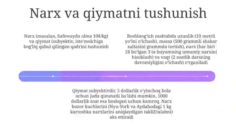 Boshlangʻich sinflarda òrganiladigan asosiy miqdorlar 4
