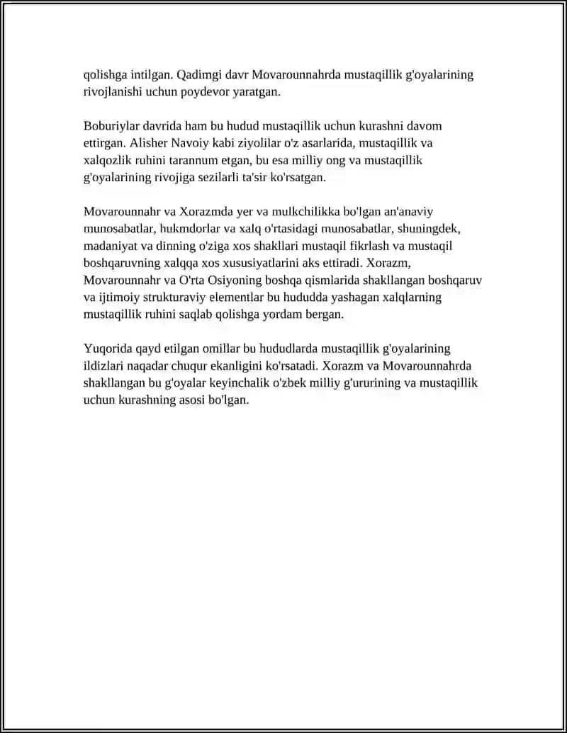ÕZBEKISTONDA MUSTAQILLIK GOYALARINING TARIXIY ASOSLARI 4