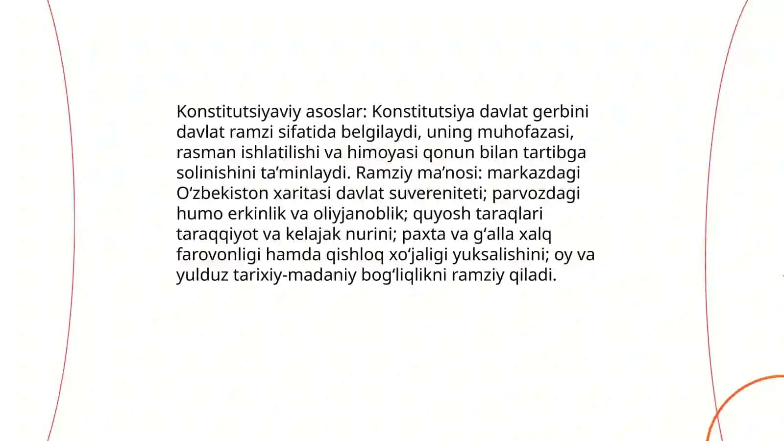 Davlat ramzlari va konstitutsiya 4