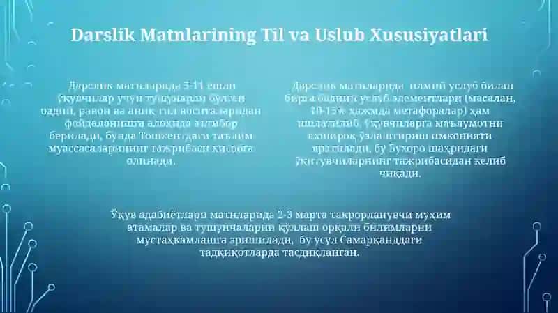 Darslikdagi matnlarning didaktik roʻli 4