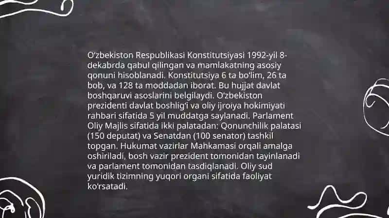 Mustaqillik yillarida davlat boshqaruvi tizimida amalga oshirilayotgan islohotlar 4