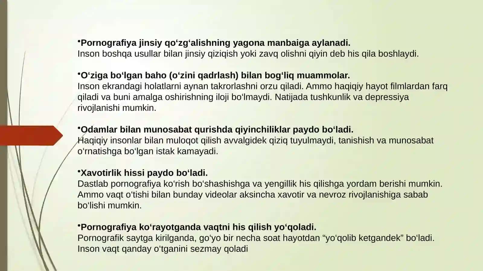 Pornografiya qaramligi va belgilari.Qaramlikdan qutulish choralari 4