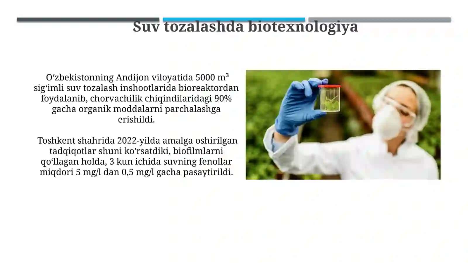 Chorvadorchilik qoldiq maxsulotlarini qayta ishlashda biotexnologiyadan foydalanish 4