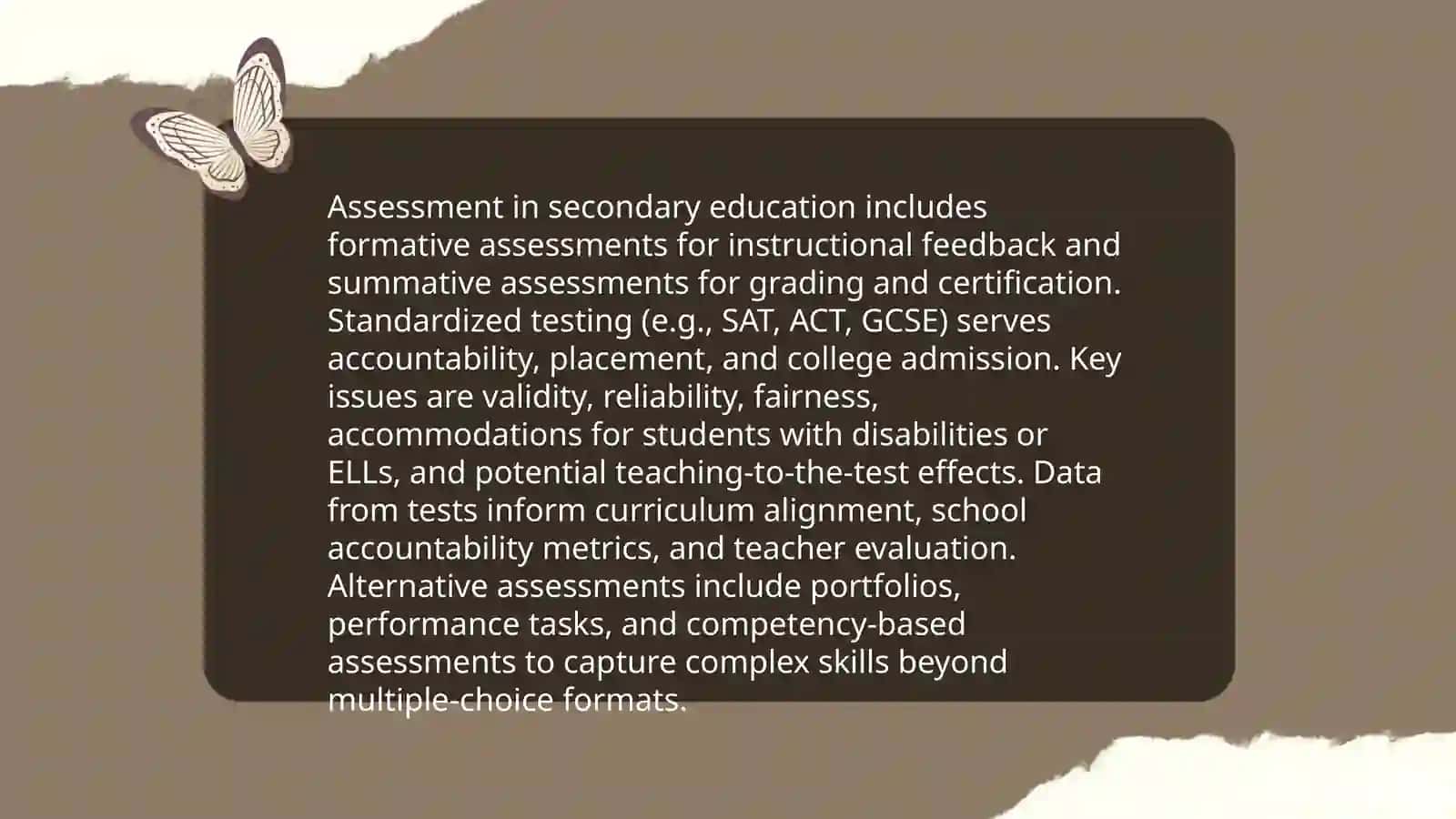 Secondary school curriculum standards 4