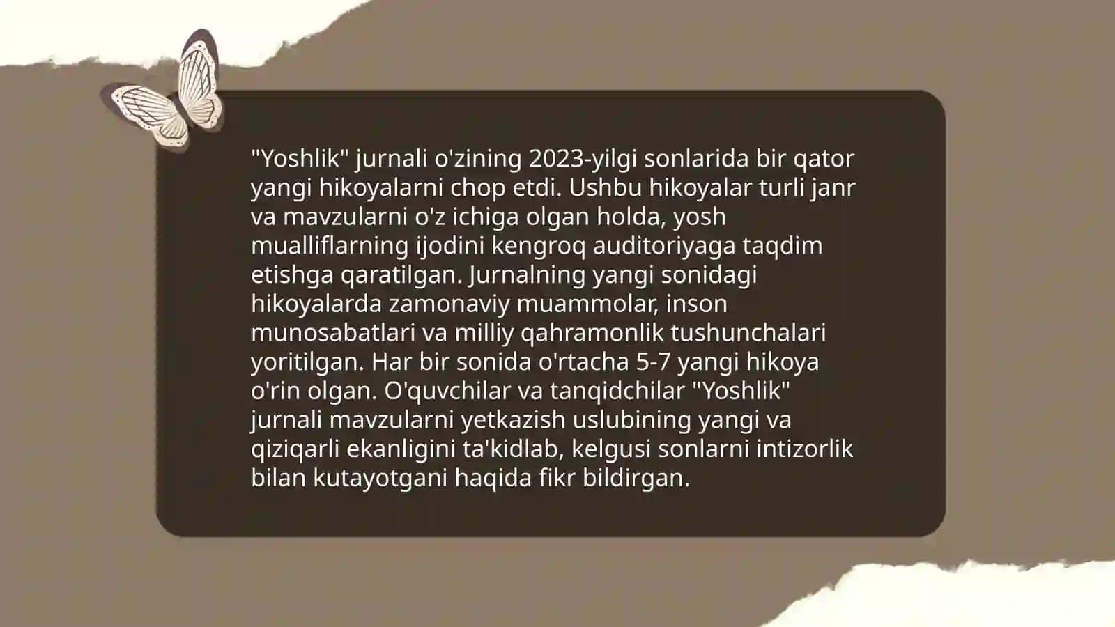 Yoshlik jurnali 4