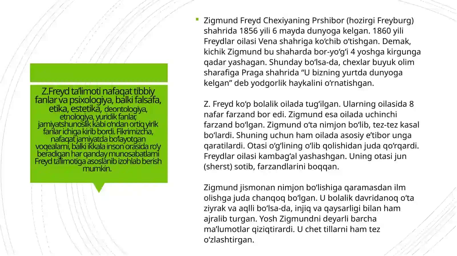 Z.Freydning psixoanaliz ta’limoti tavsifi 4