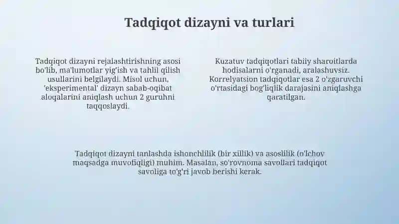 Ilmiy izlanish metodlari 4