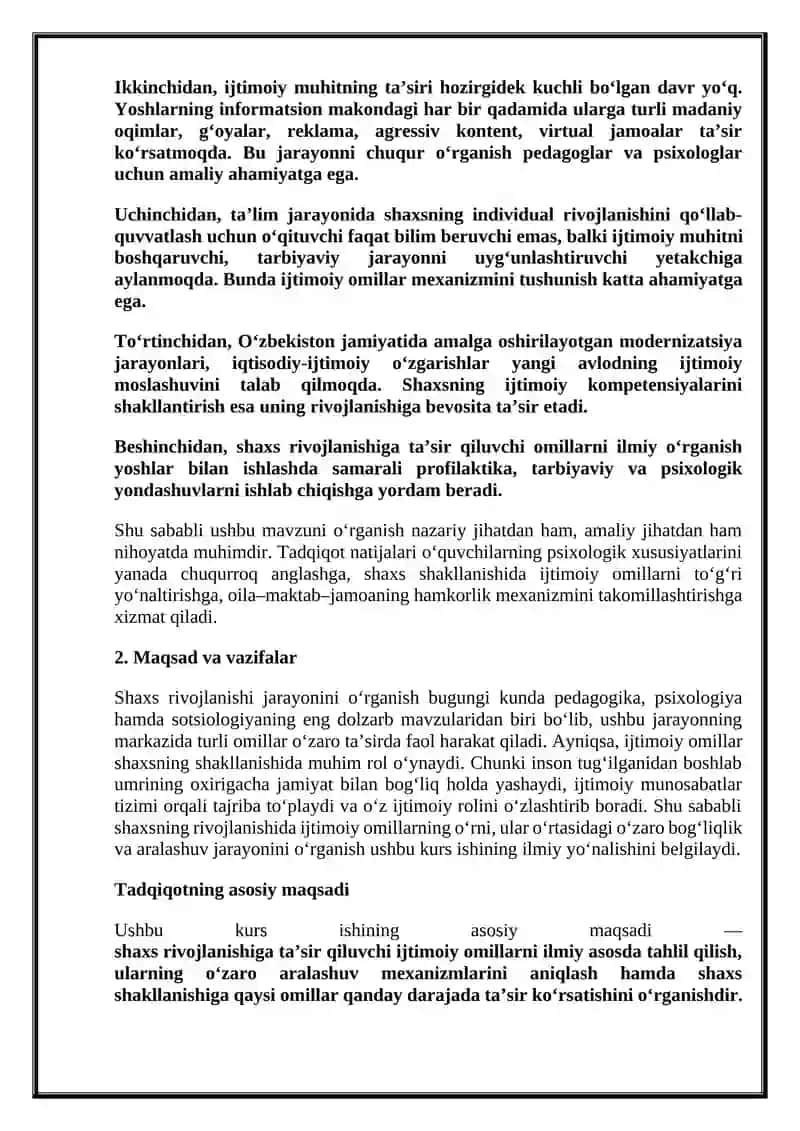 PEDAGOGIKA NAZARYASI VA TARIXI FANIDAN TAYYORLAGAN KURS ISHI 4