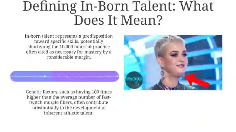 The Nature of Inborn Talents 4