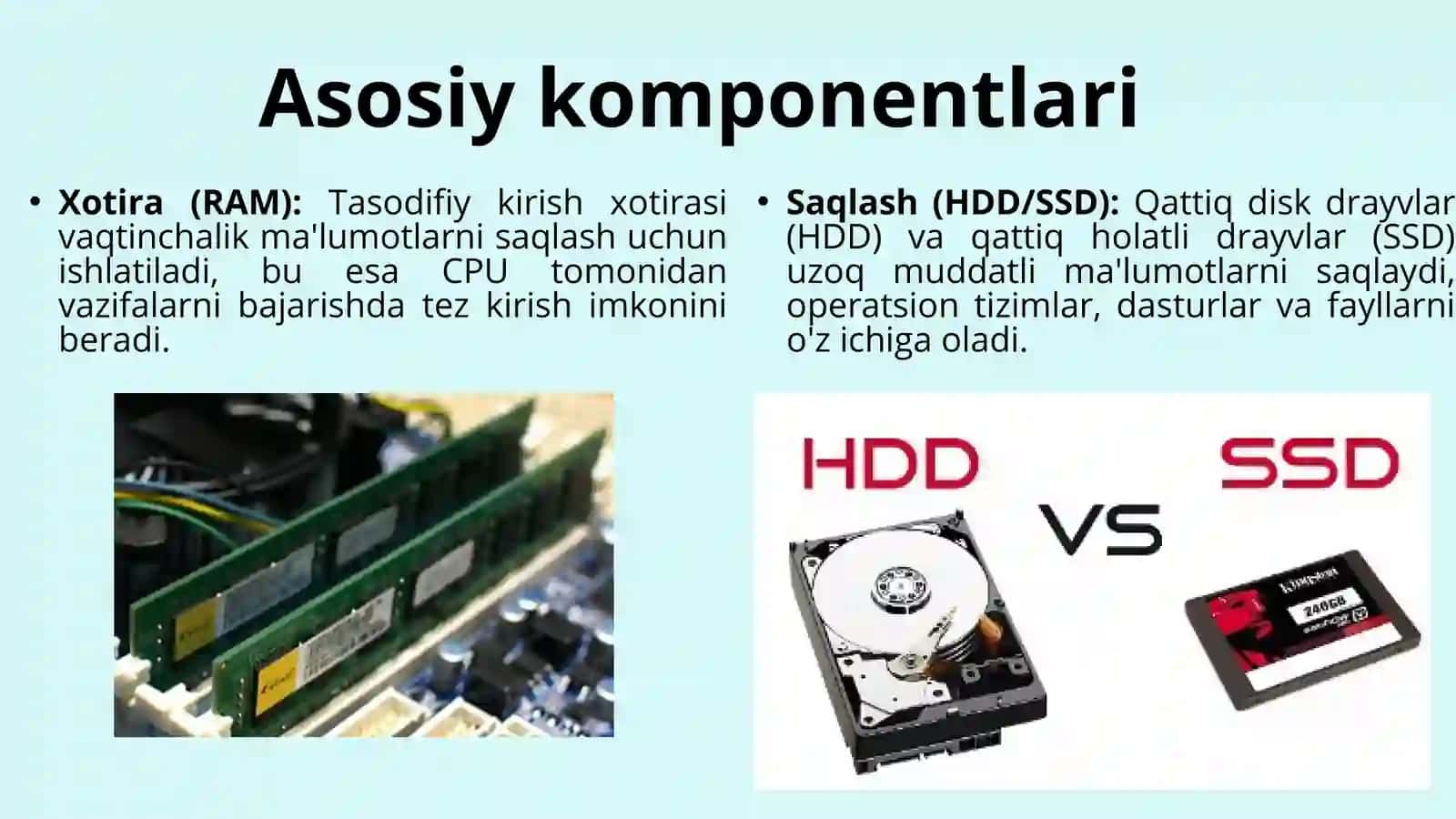 Kompyuter tizimlari va ularning dasturiy ta’minoti 4