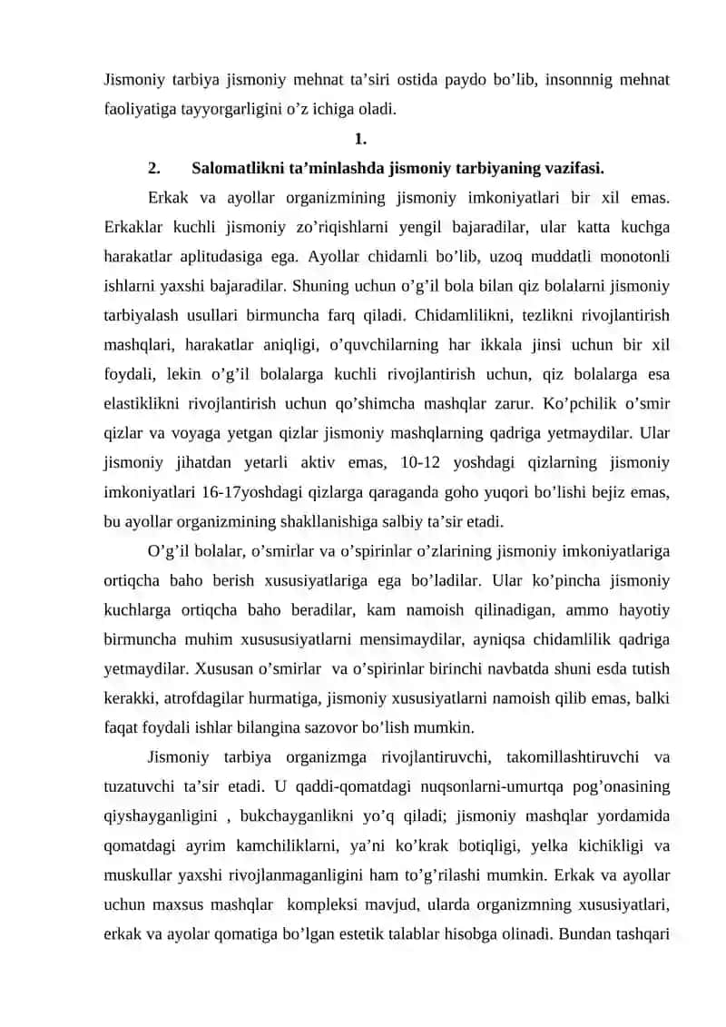 Jismoniy tarbiya va sportning salomatlikga o'z ta'siri 4