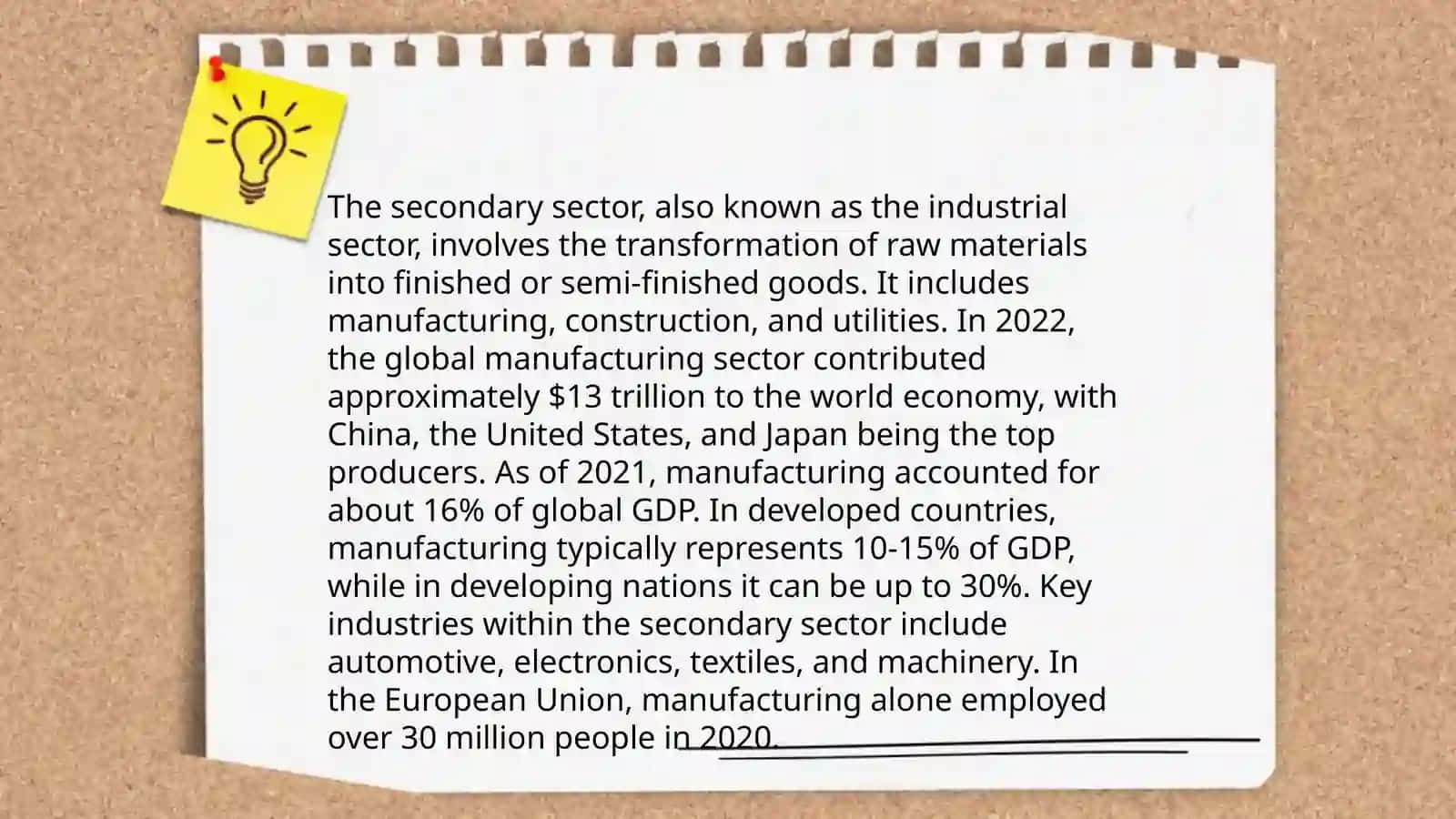 Economic sectors 4