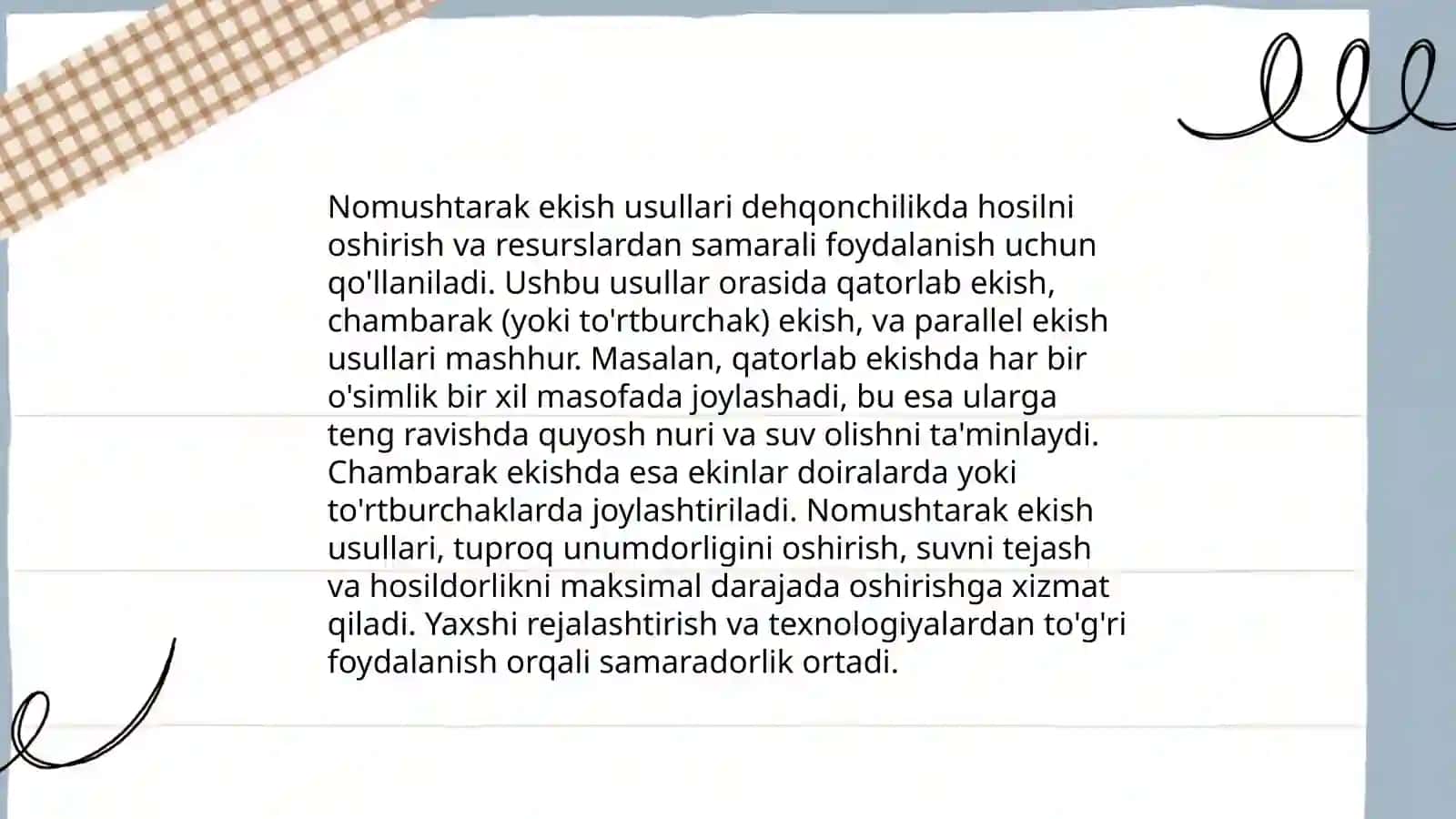 Sug'oriladigan dehqonchilik 4
