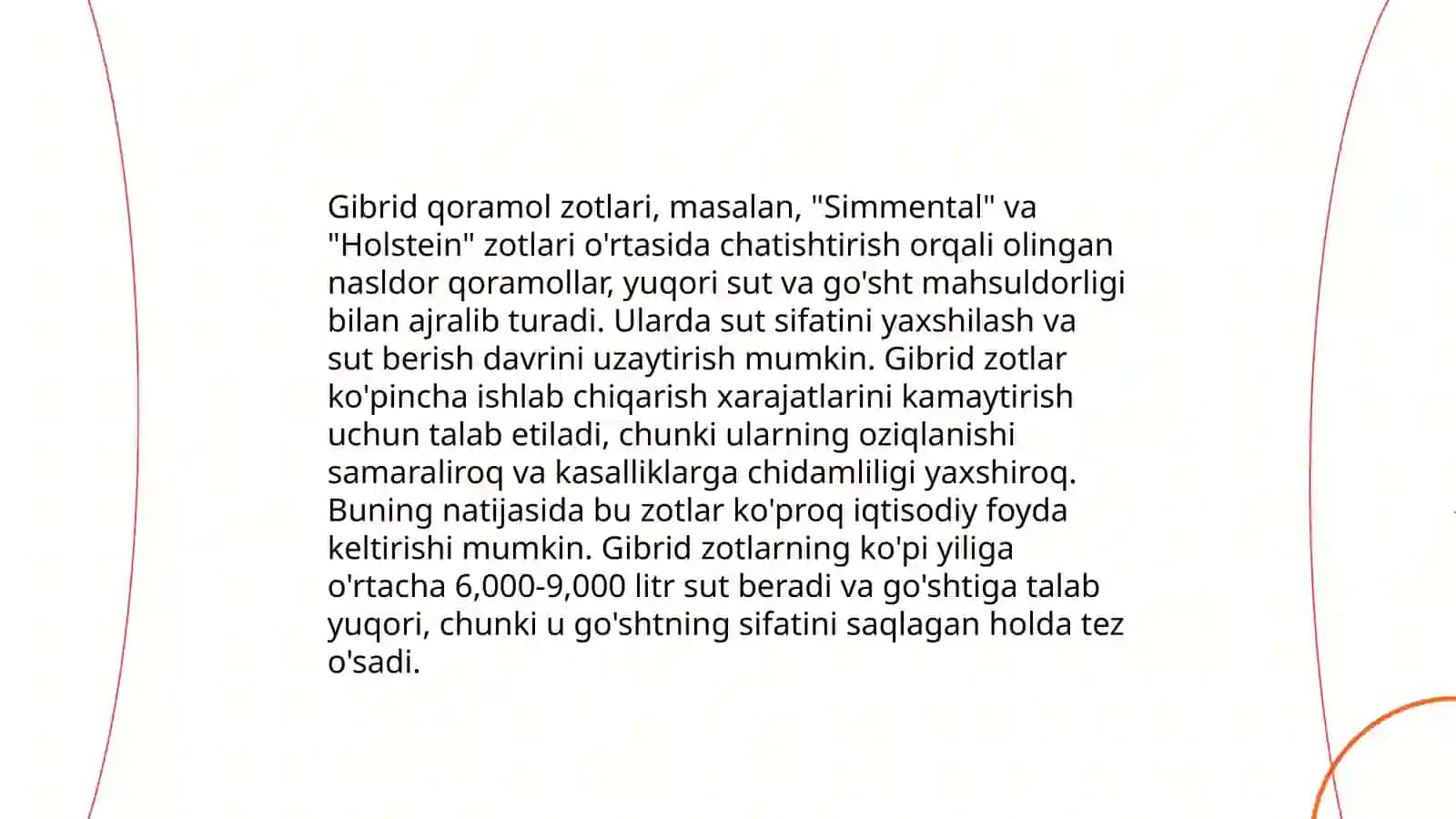 Gibridlash yoʻli bilan yaratilgan qoramol zotlarini tavsifi 4