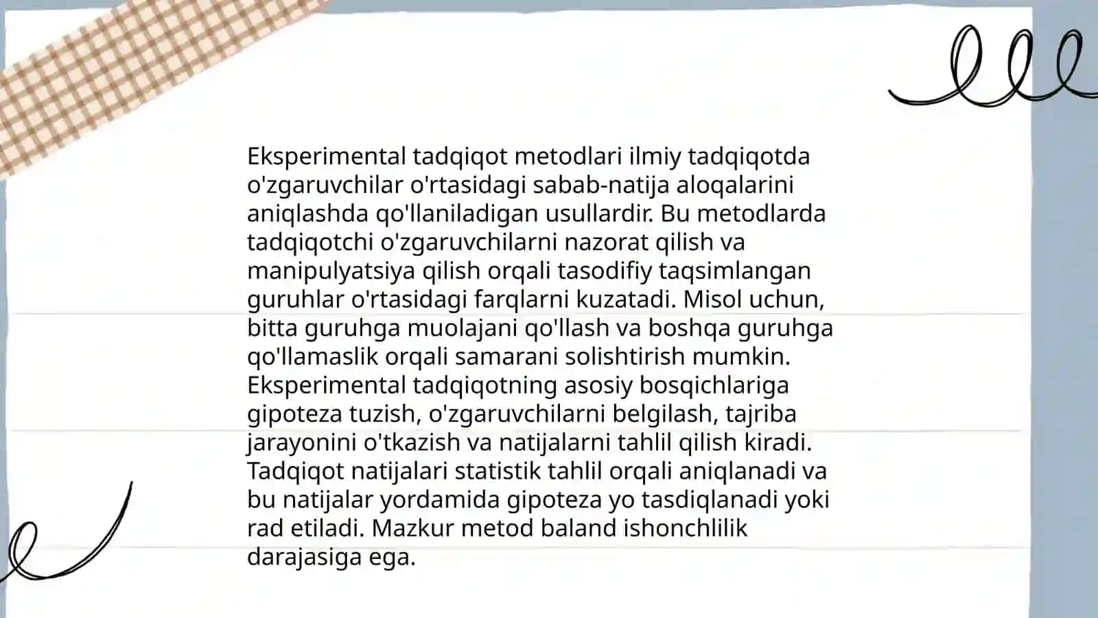 Maktabgacha taʼlim tarbiya pedagogikasi fanining tadqiqot metodlari 4