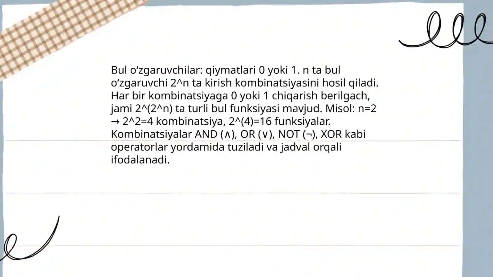 Informatika va raqamli texnologiyalar fanidan taqdimot 4