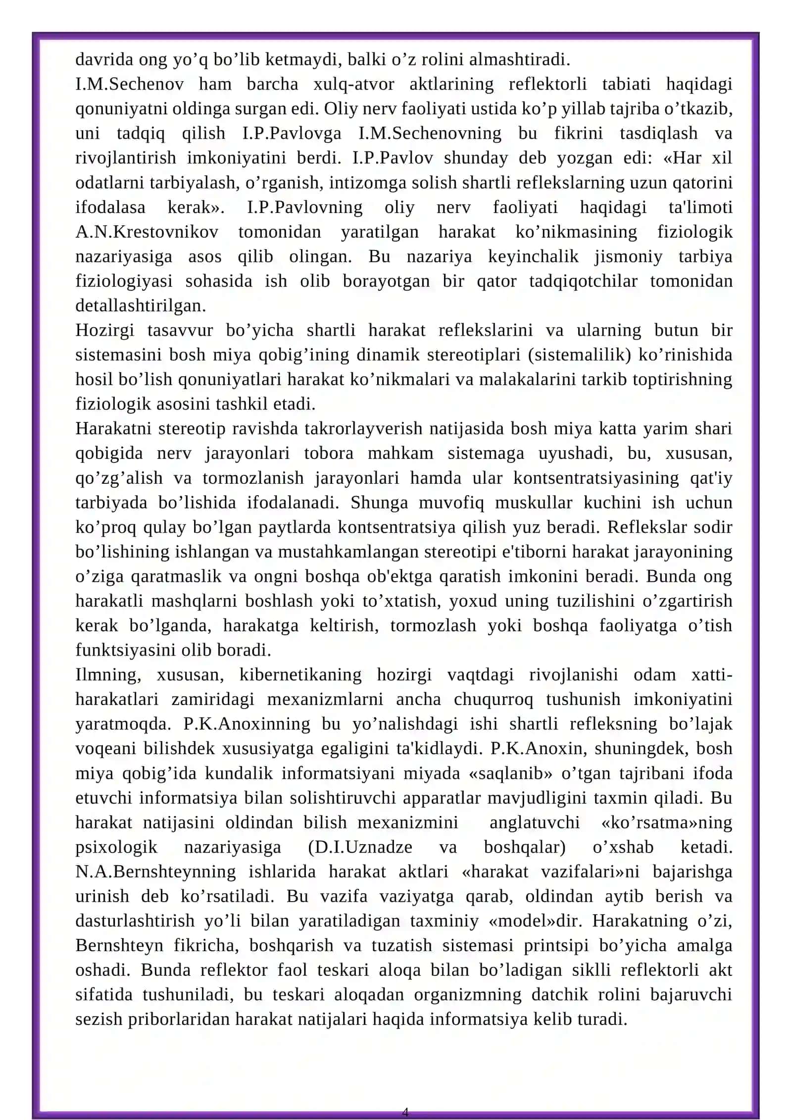 Harakatga o‘rgatish jarayonining asoslari 4