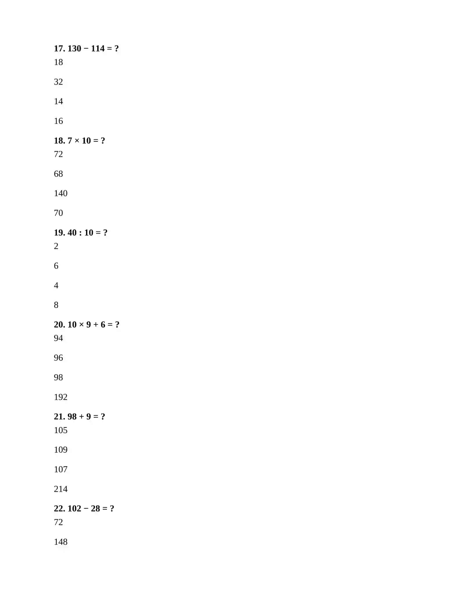 6-sinf matematika fanidan 120 ta test + javoblar 4