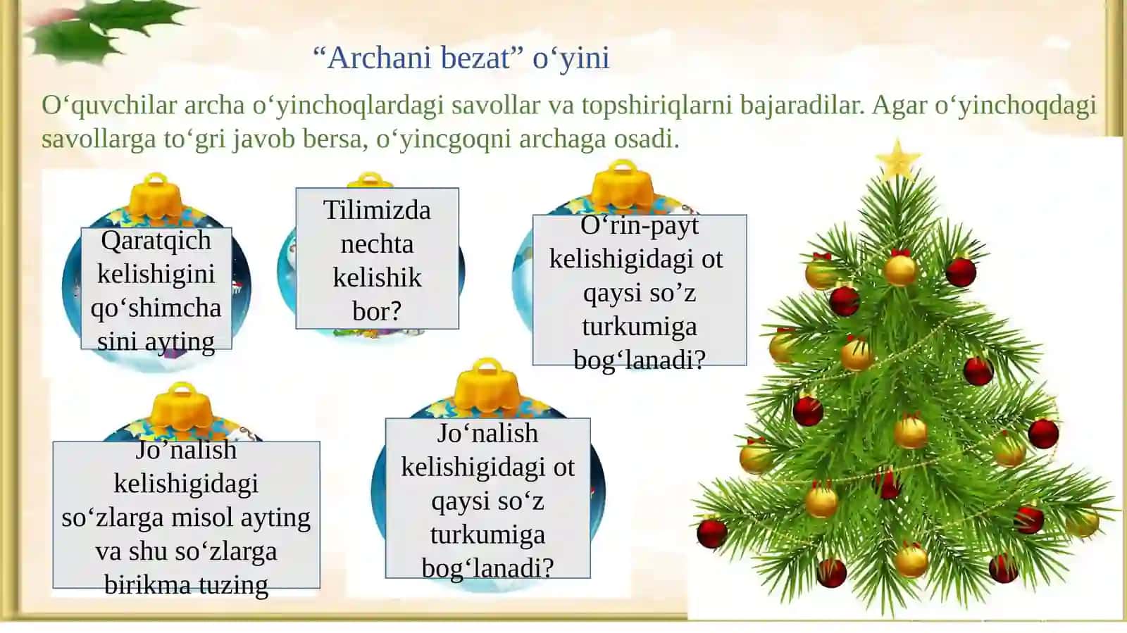 Qurbonova Maftunaning 4-sinf ona tili fanidan dars taqdimoti 4