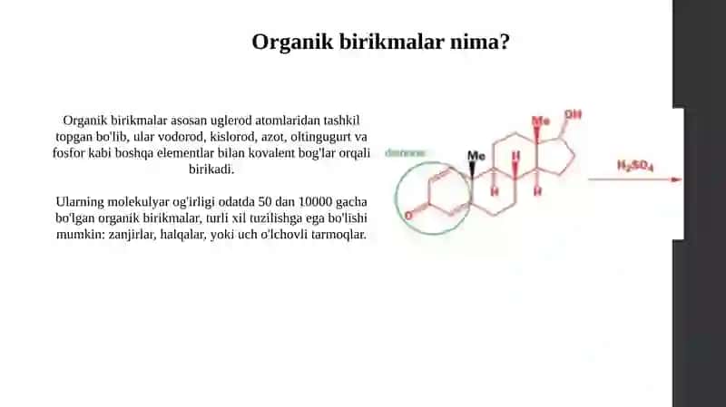 Organik birikmalar 4