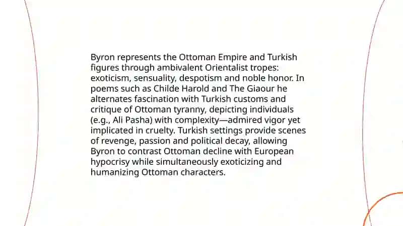 The Eastern motives in the works of Byron 4