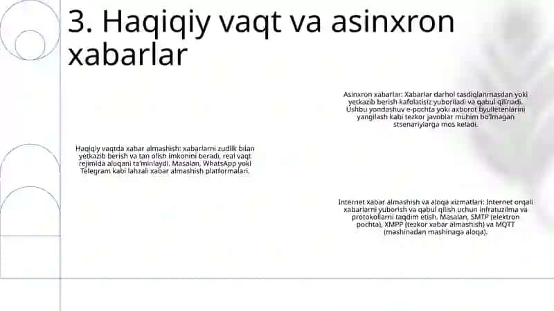 Internetda Xabar Almashish Va So‘Zlashuv Xizmatlari 4