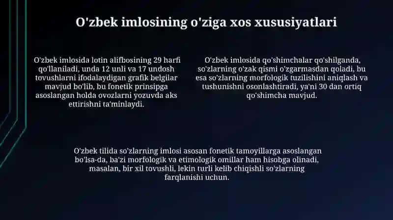Orfografiya qoidalari va adabiy talaffuzning bugungi holati 4