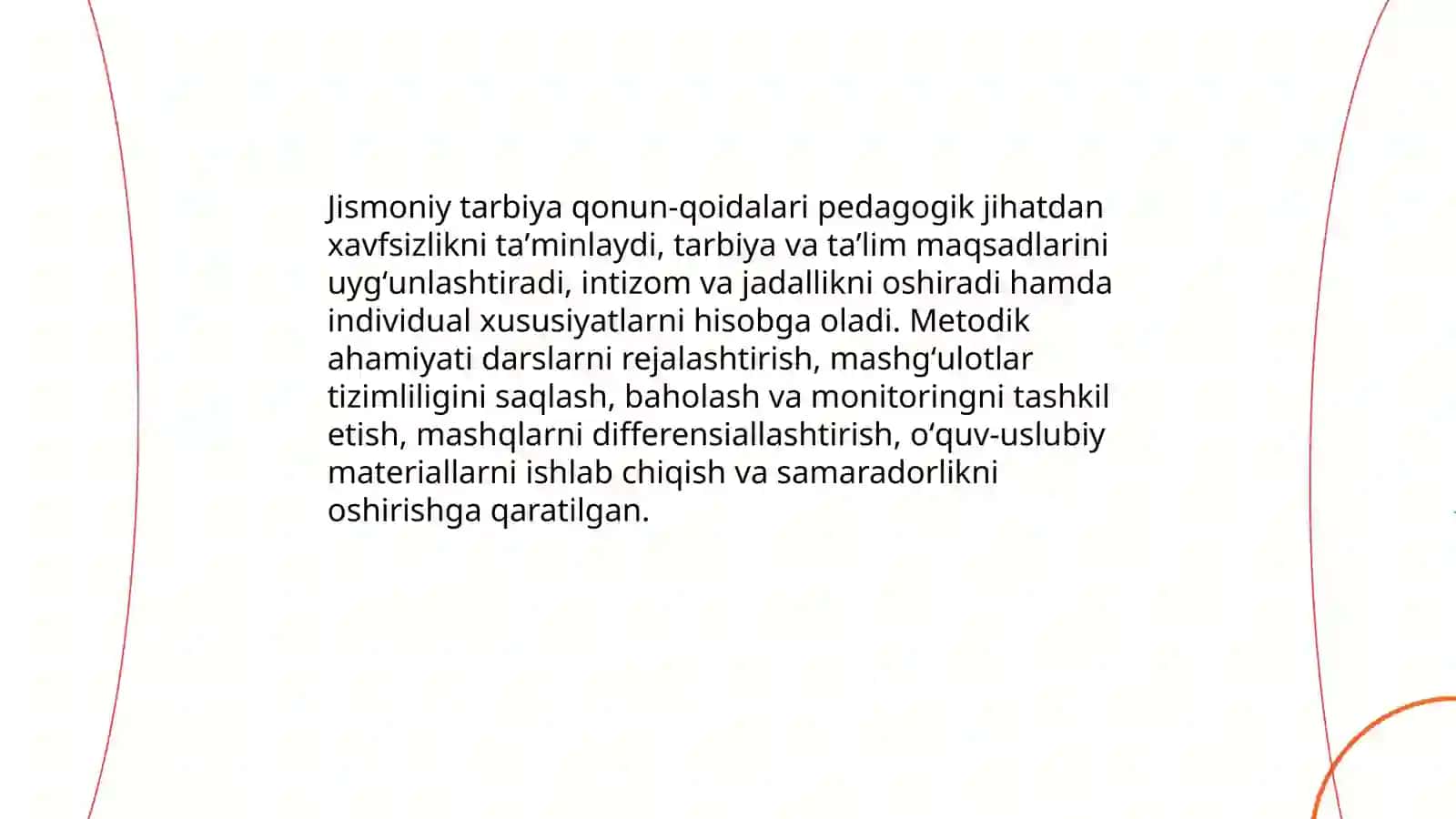 Jismoniy tarbiyaning didaktik tamoyillari va qonun-qoidalarining ahamiyati 4