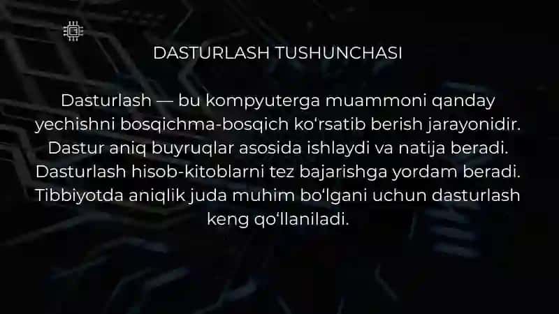TIBBIYOTDA AXBOROT TEXNOLOGIYALARI FANIDAN TAYYORLAGAN MUSTAQIL ISHI 4