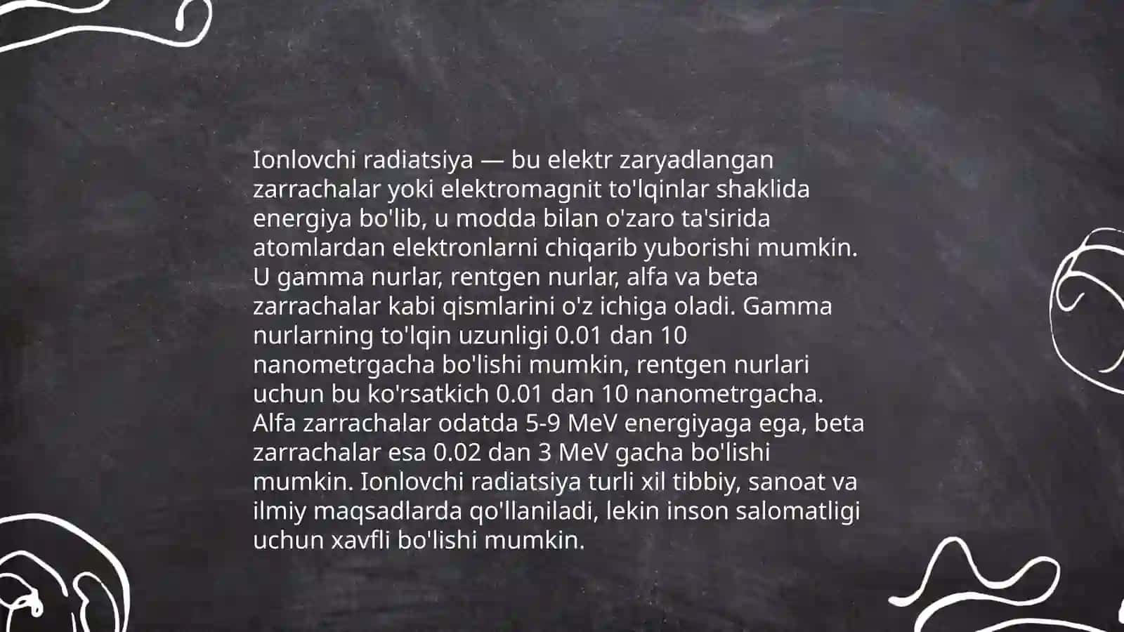 Iqlimning radiatsion omillari 4