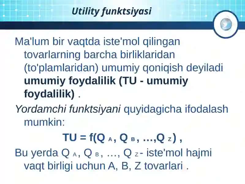Iste’molchining xulq-atvori nazariyasi 4