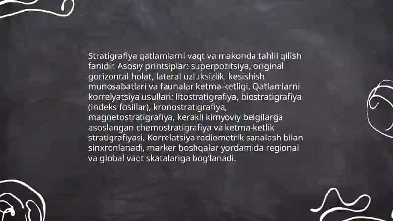 Nisbiy va mutlaq geoxronologik metodlar 4
